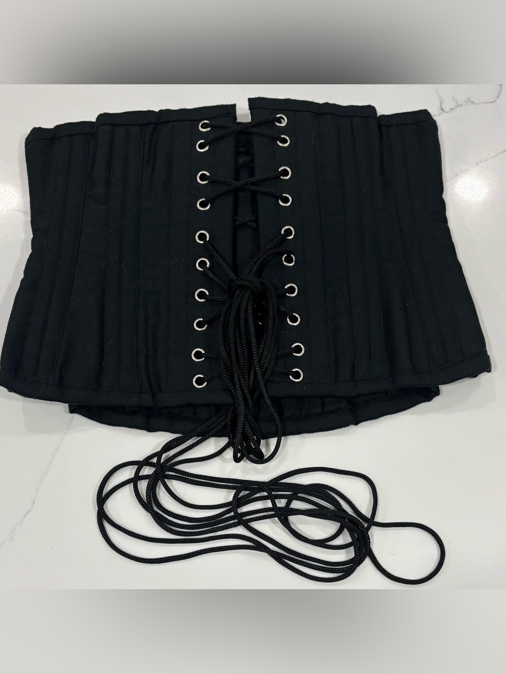 SHAPERX Steel-Bones Classic Cotton Corset Heavy Duty Waist Trainer size S